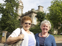 Mary Christsen and Sheila Harvey