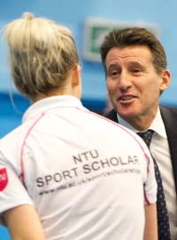 Lord Coe met University sport scholars